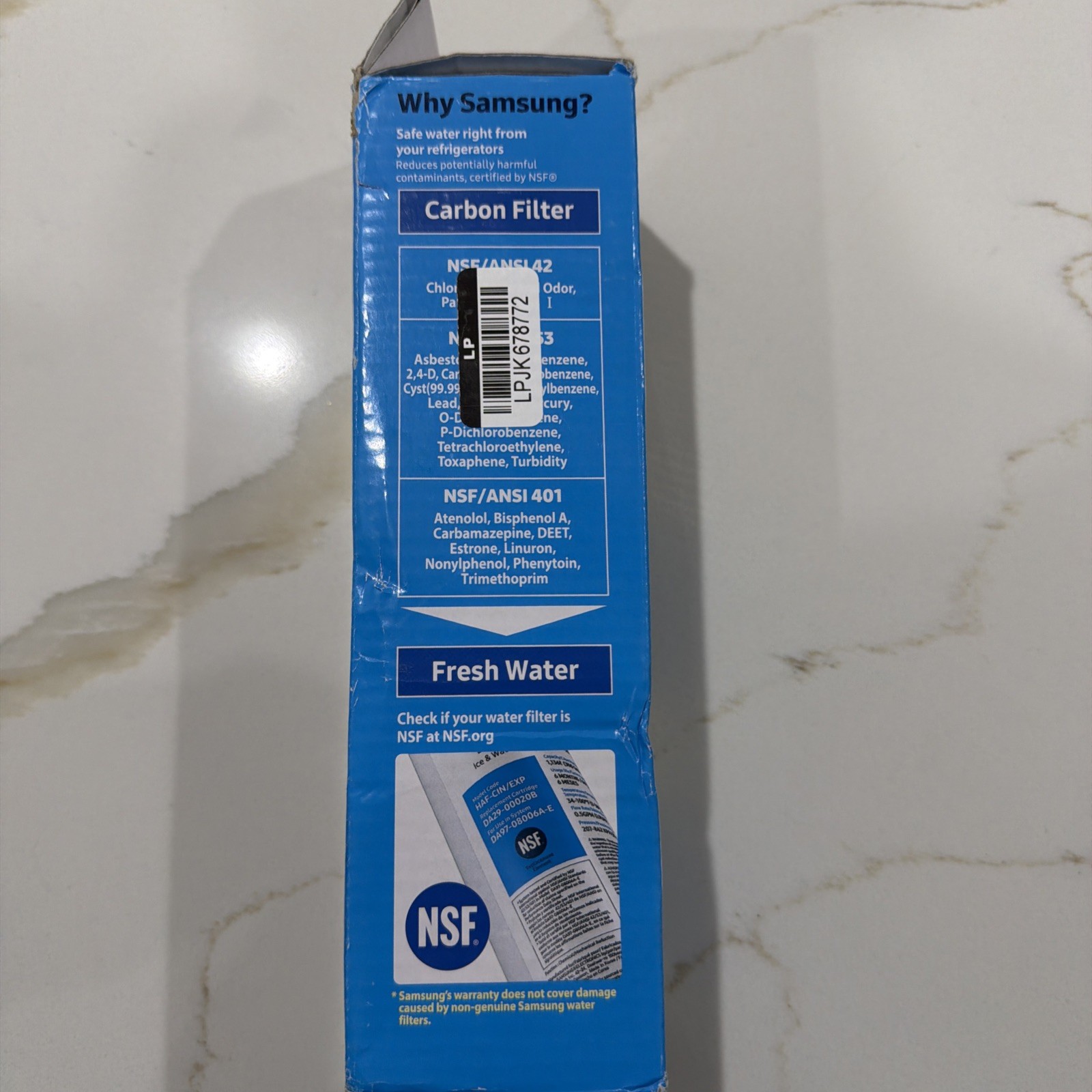 Samsung DA2900020B2P Filter