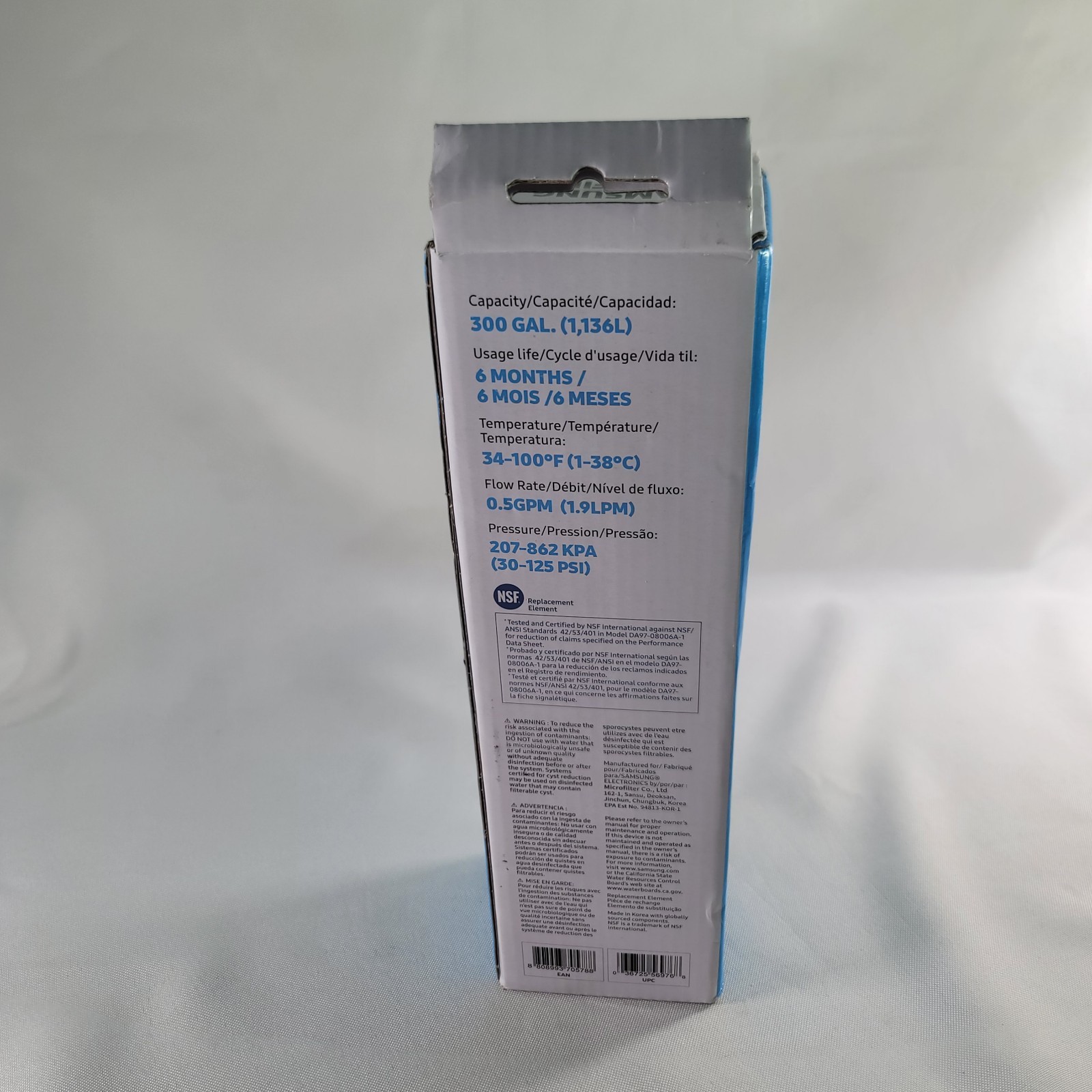 Samsung OEM DA29-00020B HAF-CIN/EXP Refrigerator Water Filter
