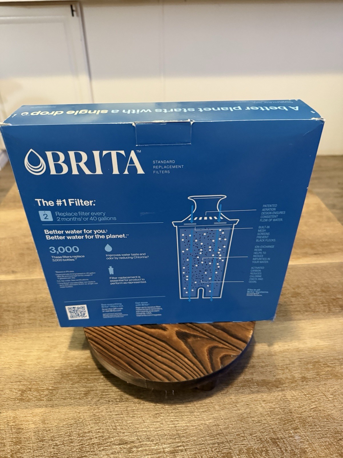 Brita Genuine 987554 Water Pitcher Standard Replacement 9 Filters New Open Box