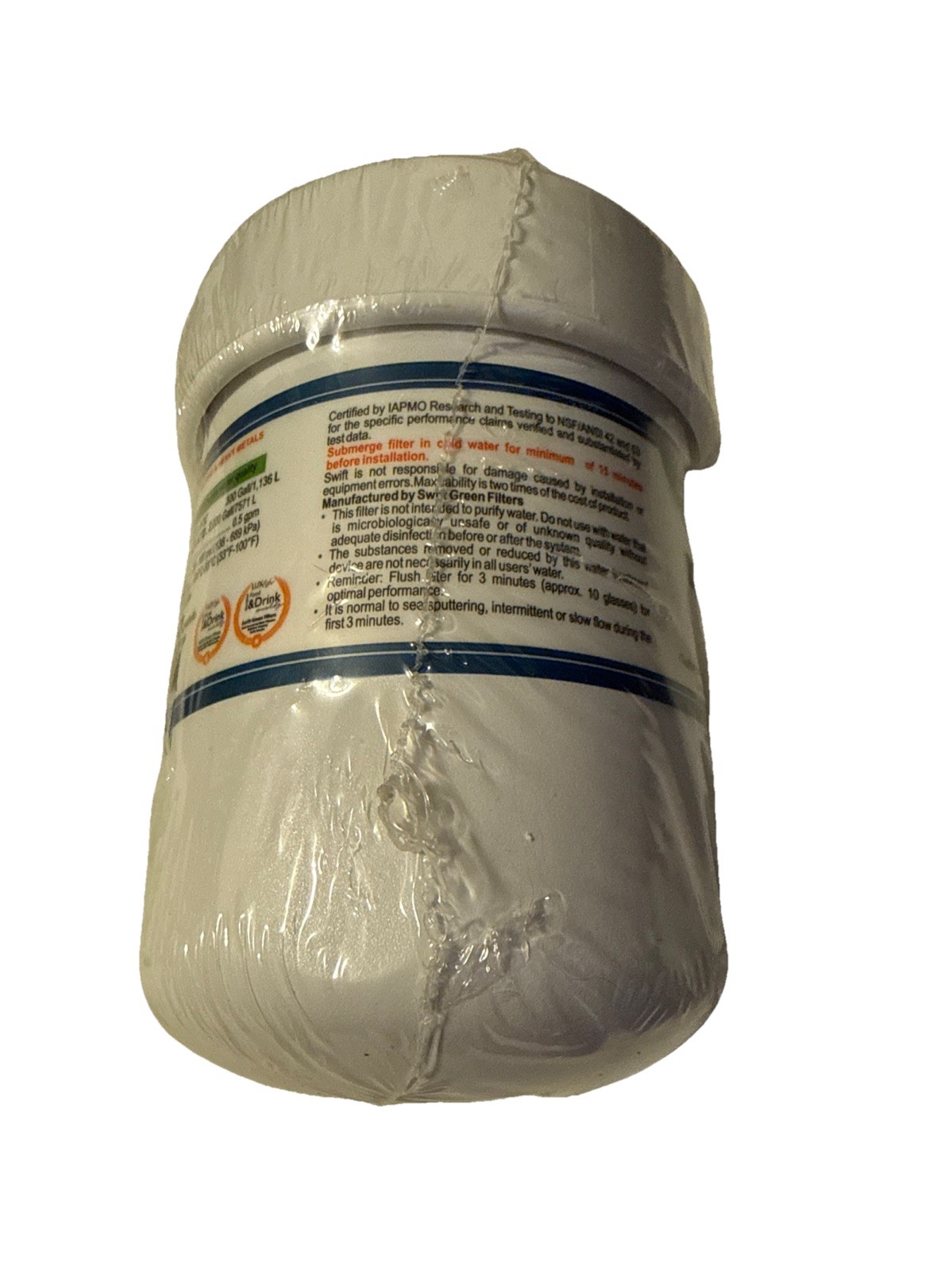 Swift Green Filters SGF G9 Replacement Refrigerator Water Filter GE MWF New