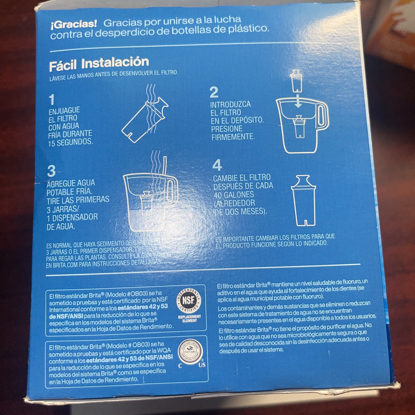 Brita Standard Pitcher Filters, Value 6-Pack for Pitcher Replacement Filter