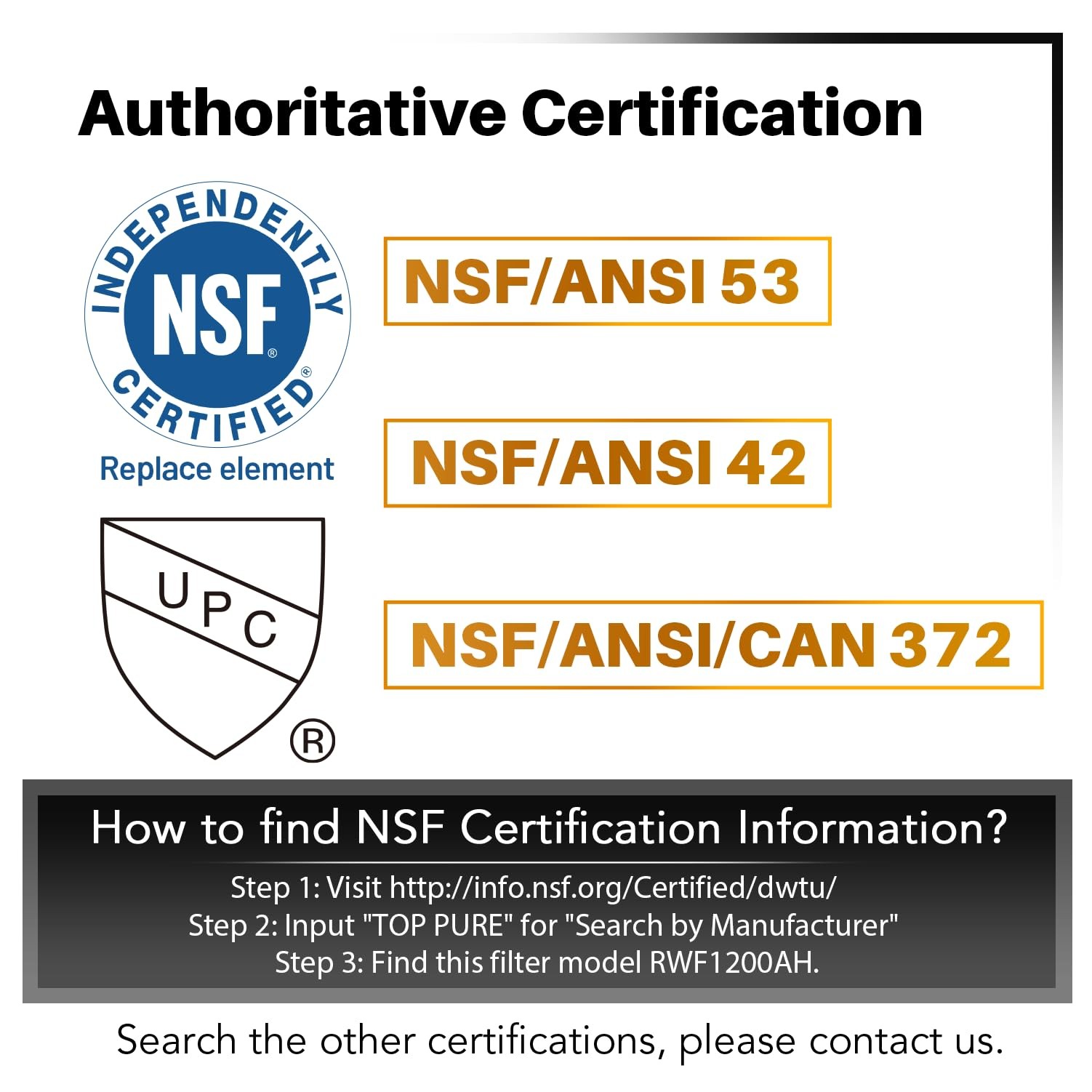 ICEPURE PLUS 9690 NSF/ANSI 53 NSF/ANSI 42Certified Compatible with LG LT700P…