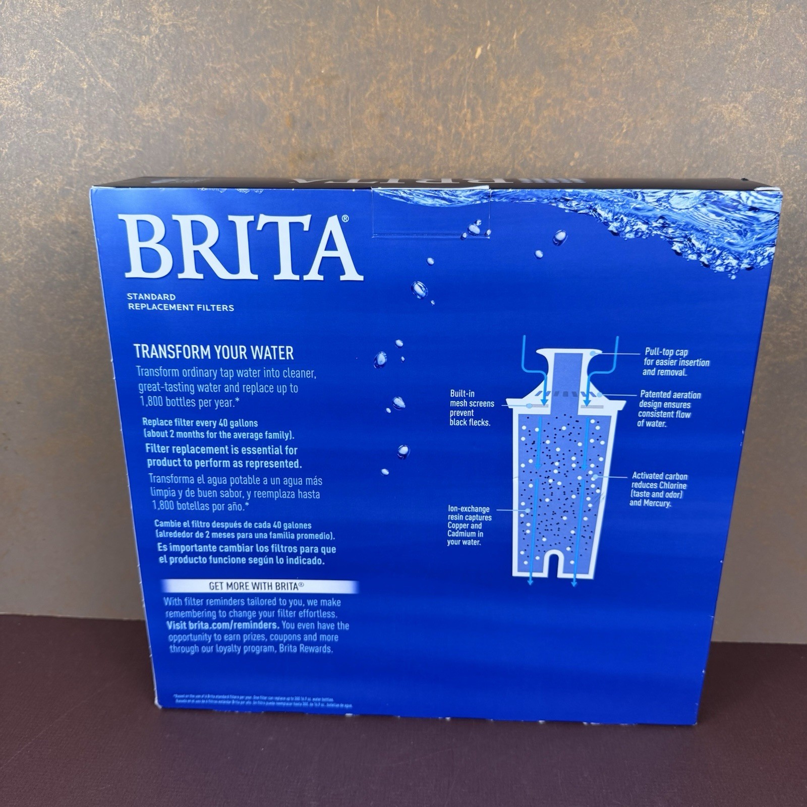 Brita 987554 Pitcher Standard Replacement Filters 10 Pack Value