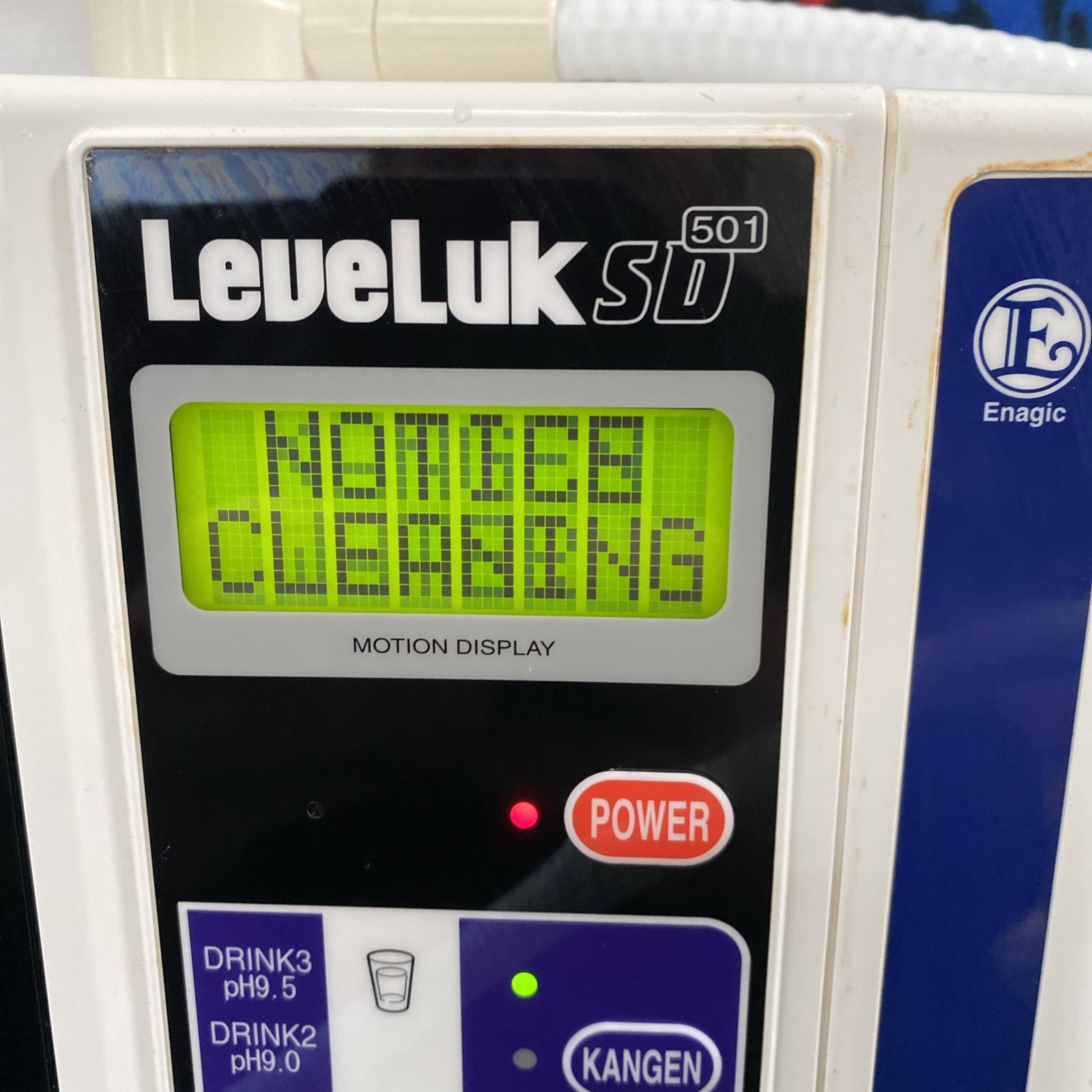 Leveluk SD501 Kangen Water machine by Enagic W Hoses No filter Tested Read
