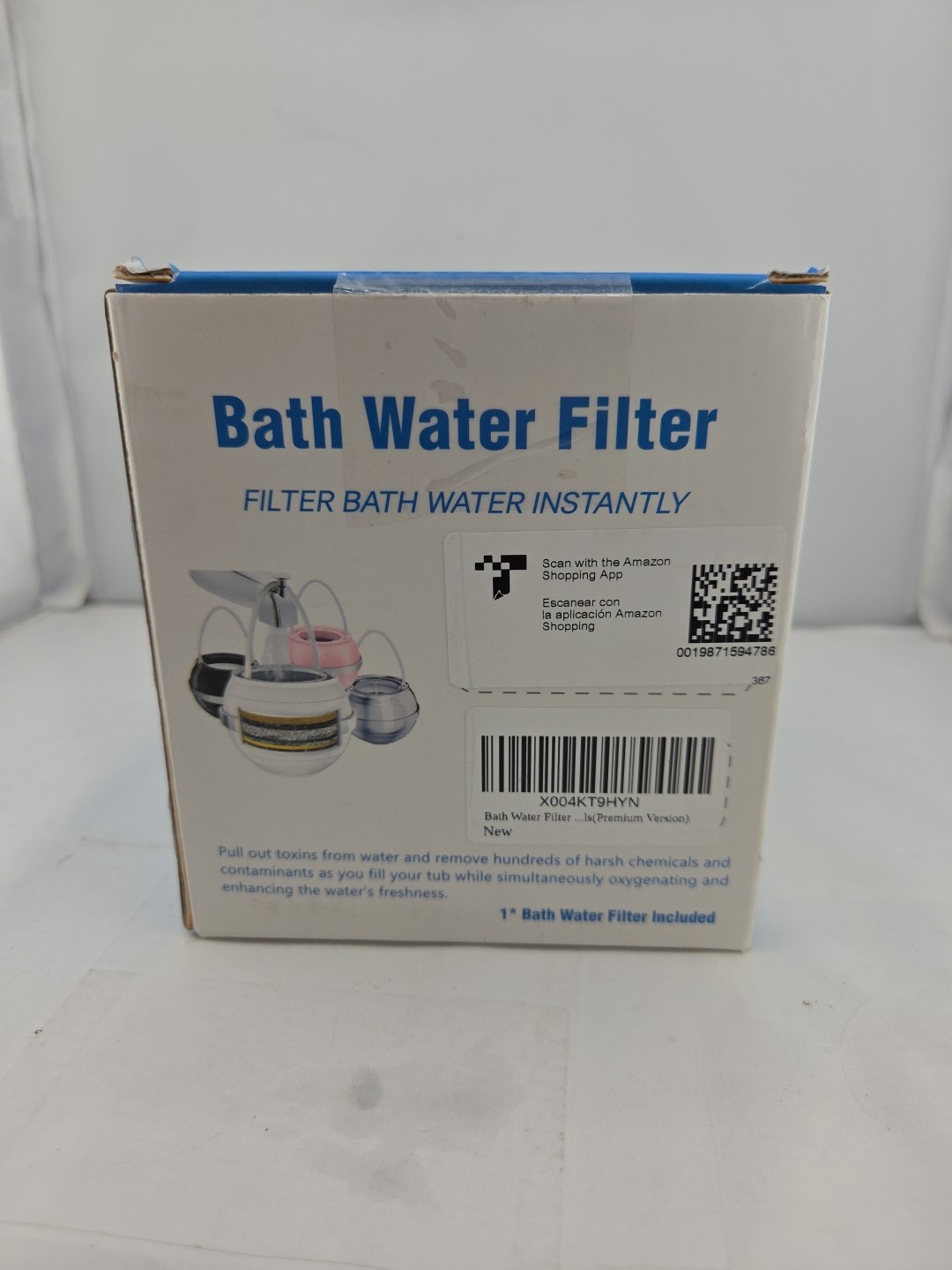 Bath Ball Filter | Bathtub Water Filter for Tub Faucet | Purify Free Ship