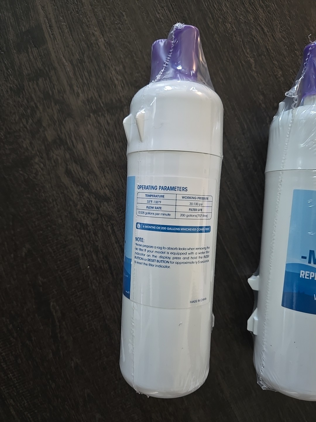 2 Pack Marriotto Refrigerator Filter MRW1 Replaces Filter EDR1RXD1 WHR1RXD1