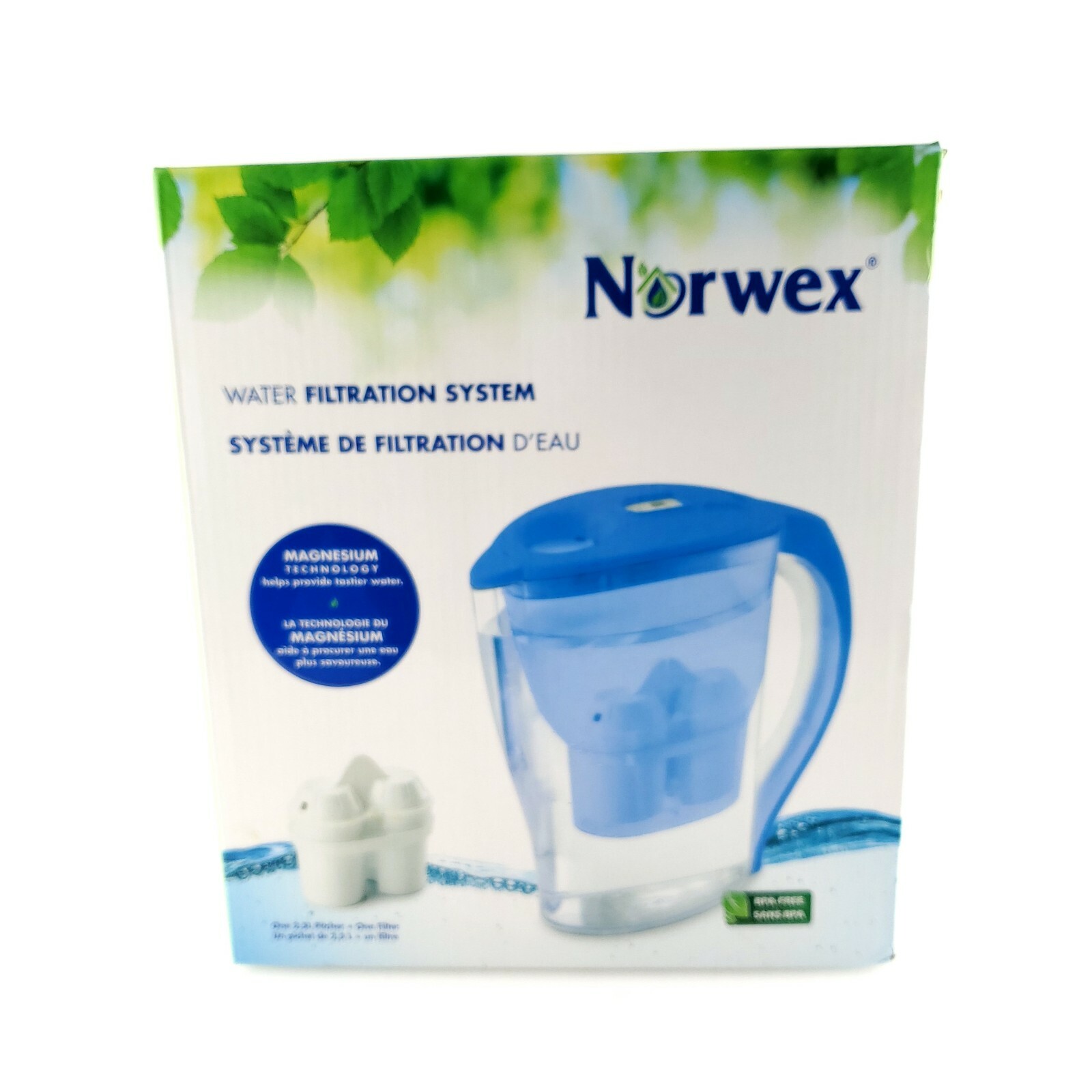 Norwex Water Filtration System Magnesium Technology 1 Filter Tasty USA Seller
