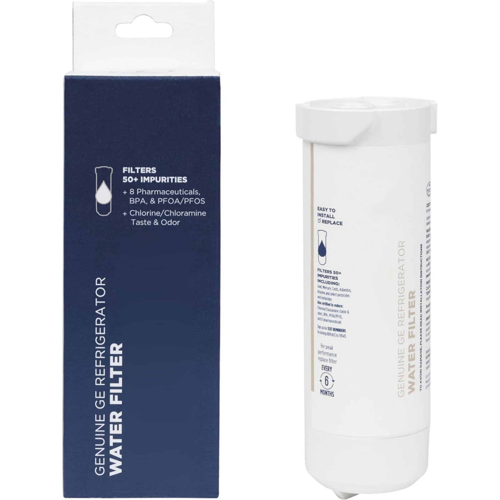 For GE XWFE Refrigerator Filter Water Cartridge Replacement Activated Carbon