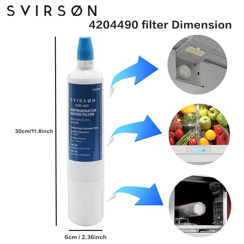 Sub-Zero 4204490 Refrigerator Water Filter Replacement , FREE SHIPPING