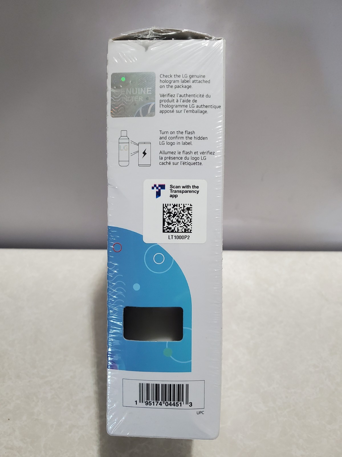 LG LT1000P2 6-Month / 200 Gallon Refrigerator Replacement Water Filter 2-Count
