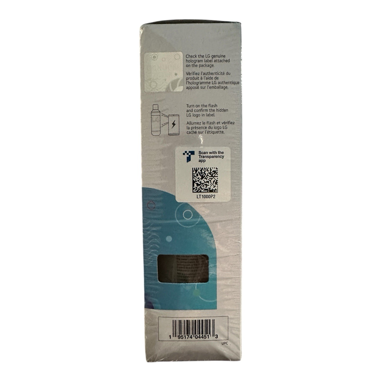 LG LT1000P2 6-Month 200 Gallon Refrigerator Replacement Water Filter 2 Pack