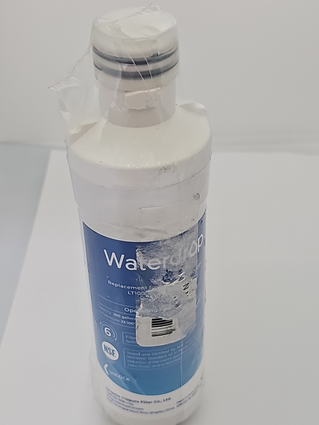Waterdrop WD-F46 refrigerator Replacement water filter