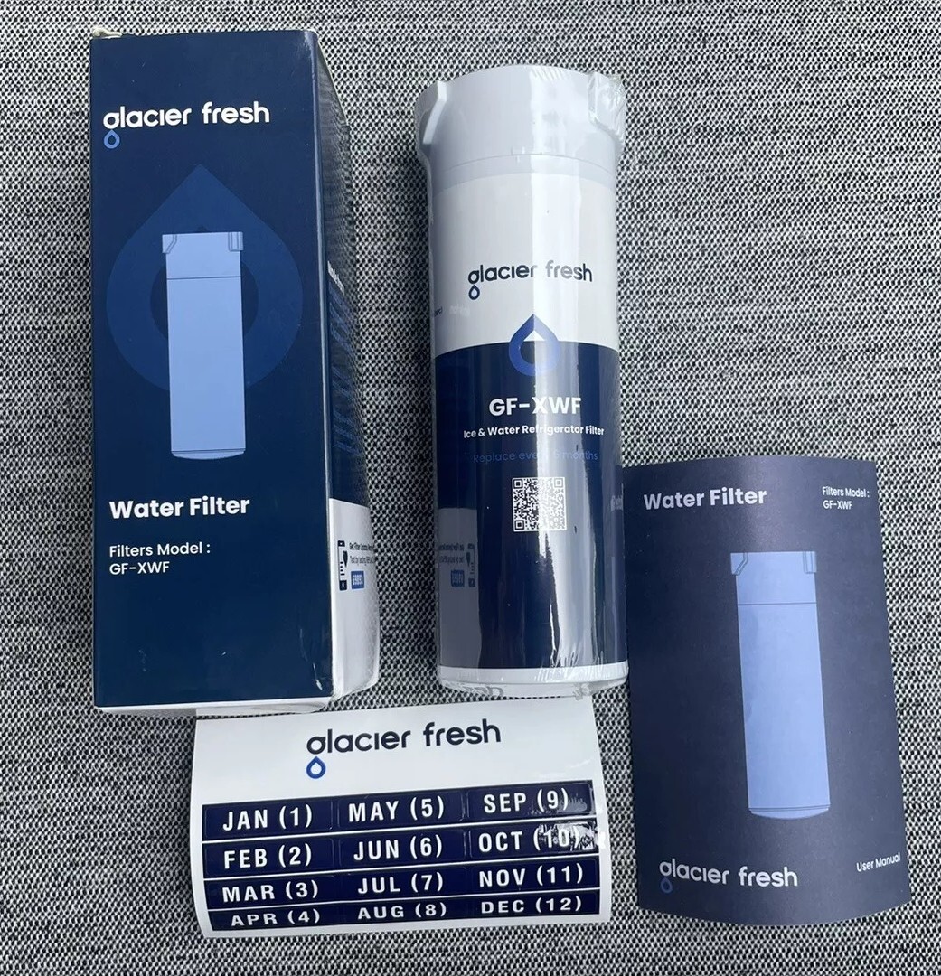 NEW SEALED Glacier Fresh Ice & Water Refrigerator Filter for GE XWF Side by Side
