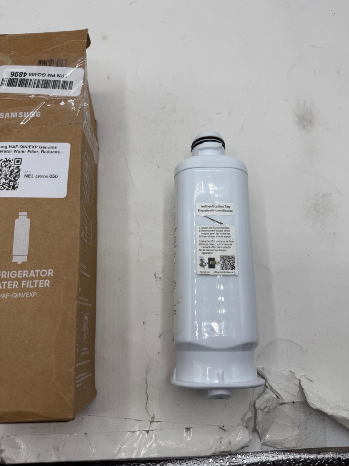 Samsung HAF-QIN/EXP Genuine Refrigerator Water Filter, Reduces 99% of Harmful