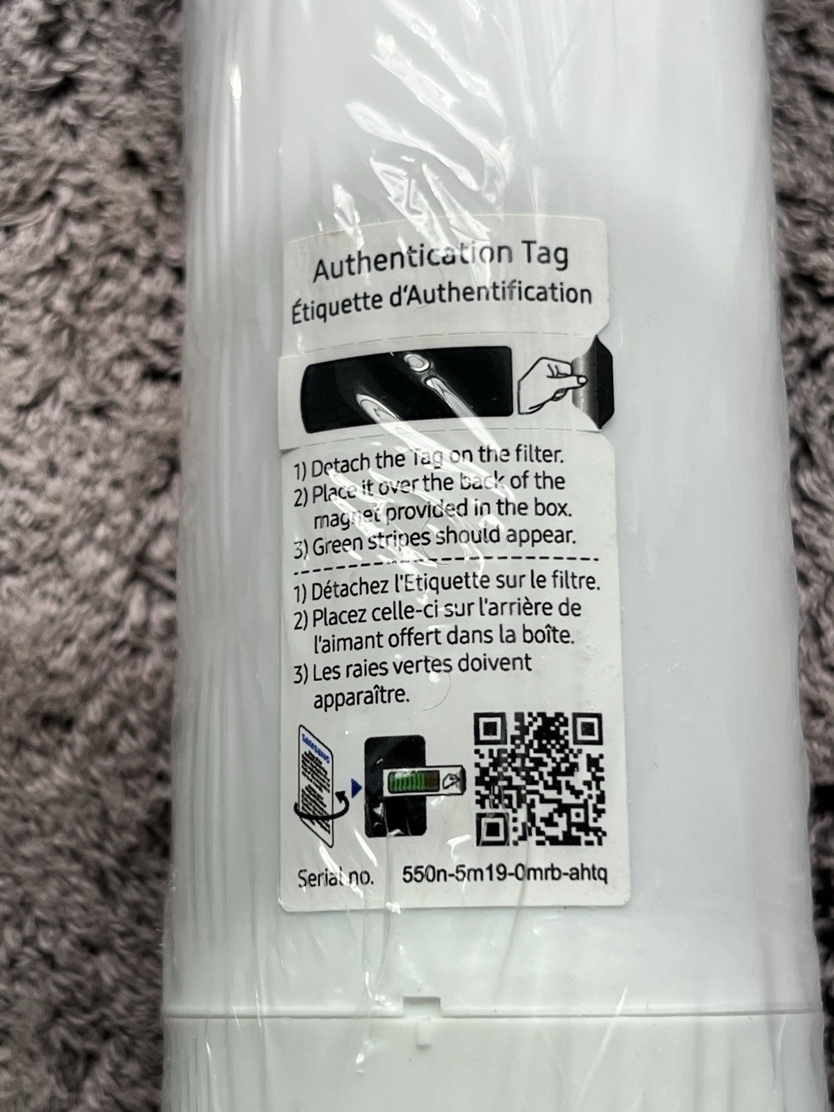 Samsung DA29-00020B HAF-CIN/EXP Refrigerator Ice & Water Filter Genuine New