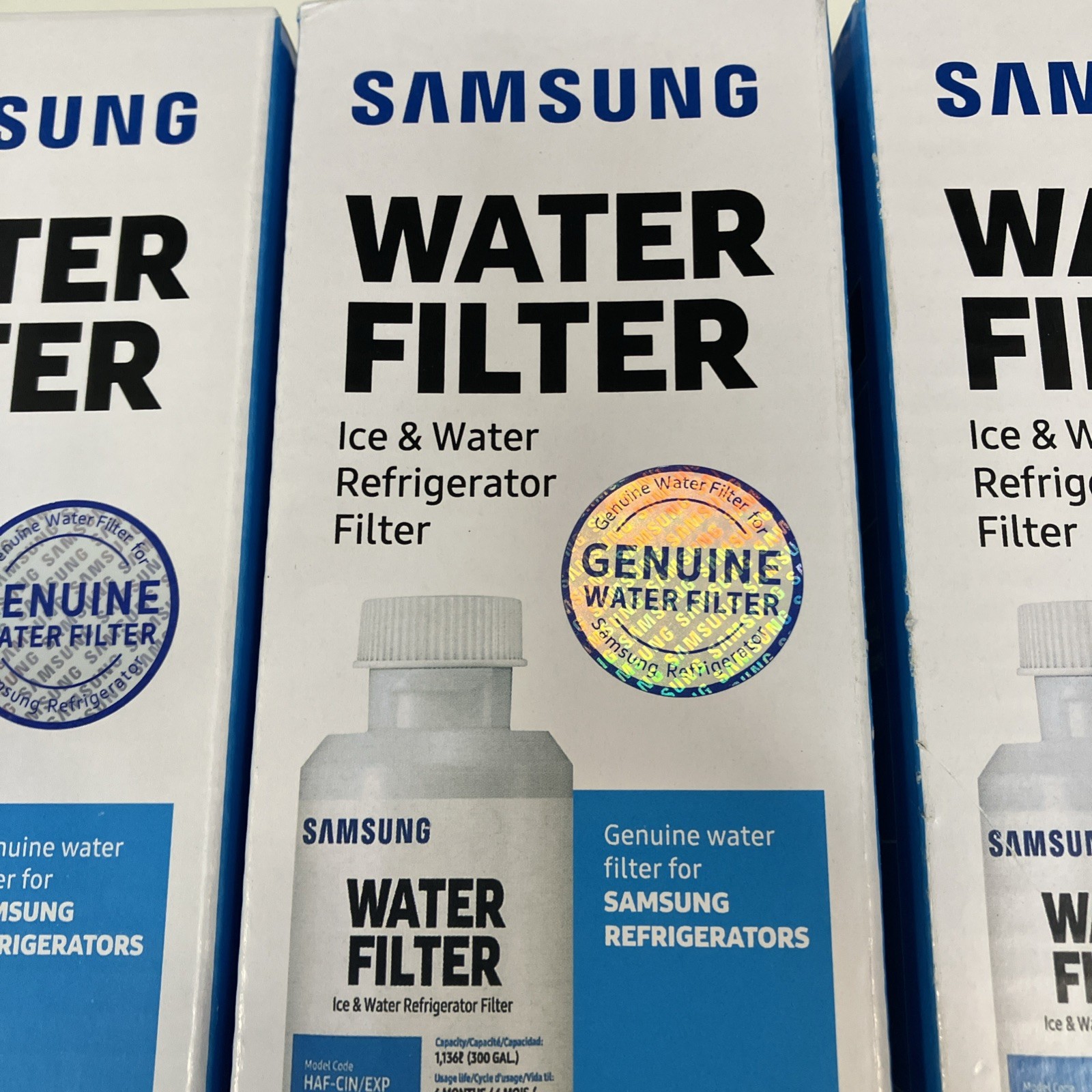 Samsung Refrigerator Water Filter HAF-CIN/EXP DA29-00020B – 4 PACK