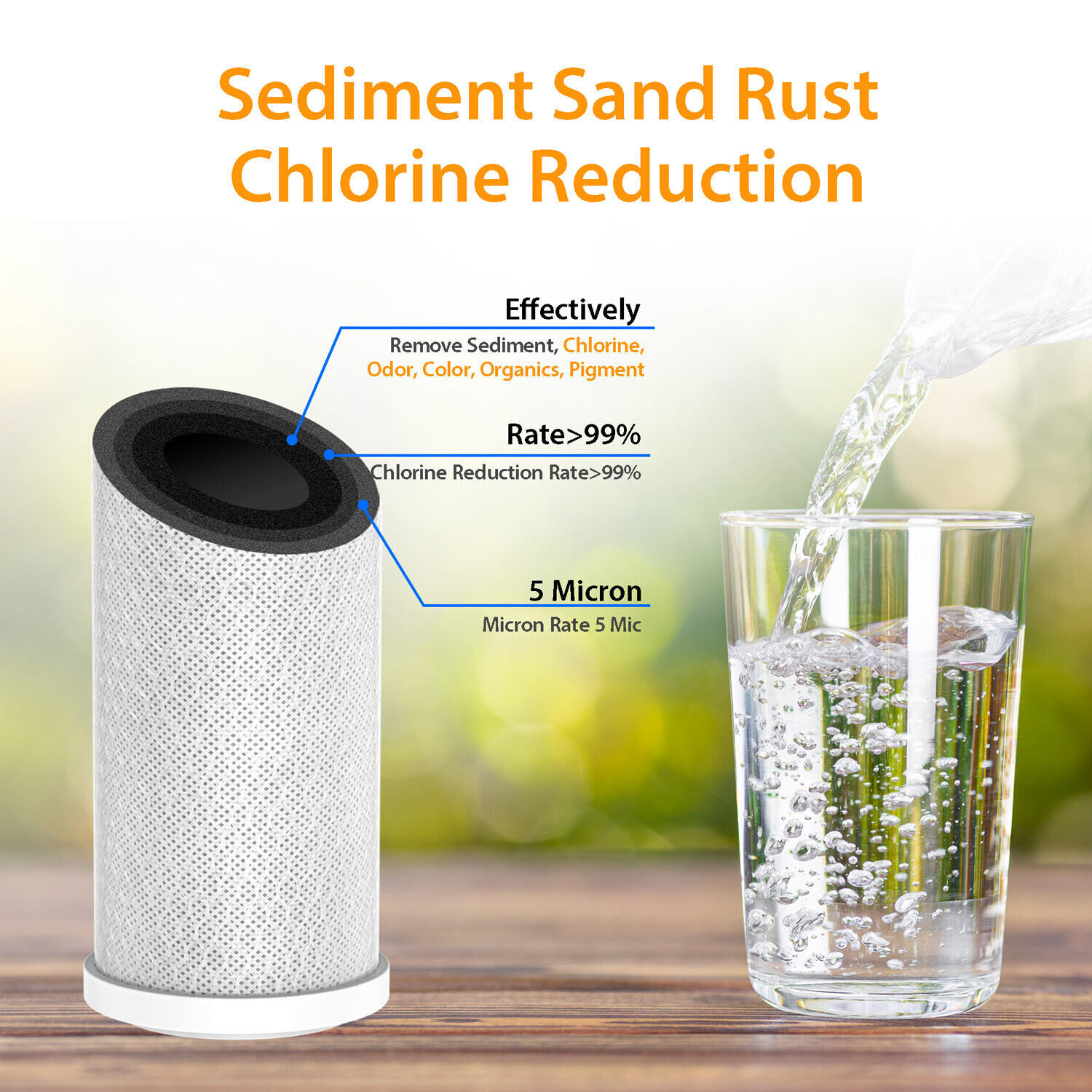 2-Stage 10 Inch Clear Whole House Water Filter Housing Filtration System 1″ NPT