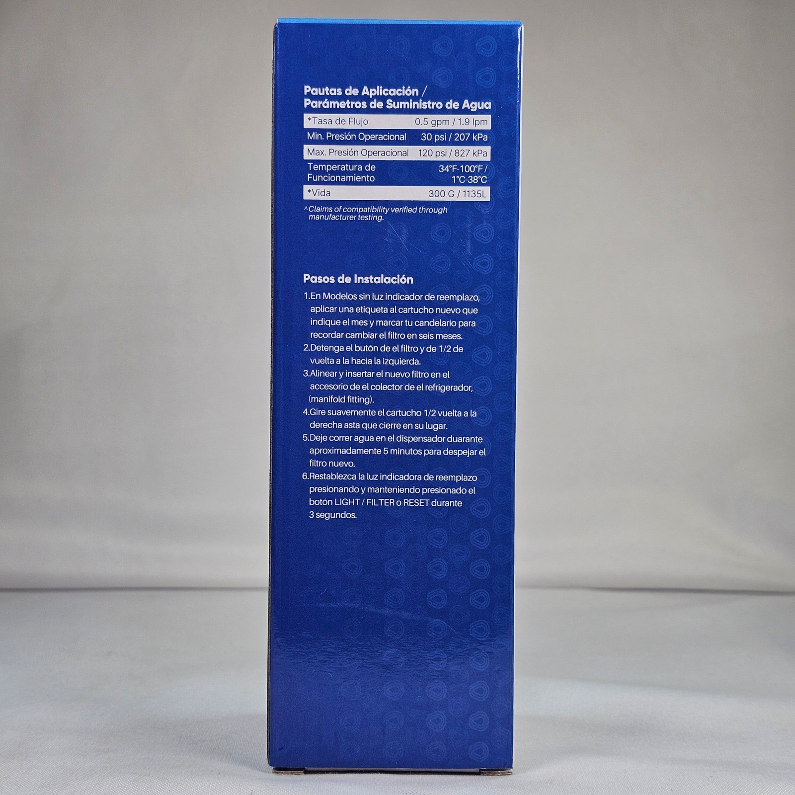PurePlus PP-RWF4200A Refrigerator Water Filter Replacement Blue White Box NEW
