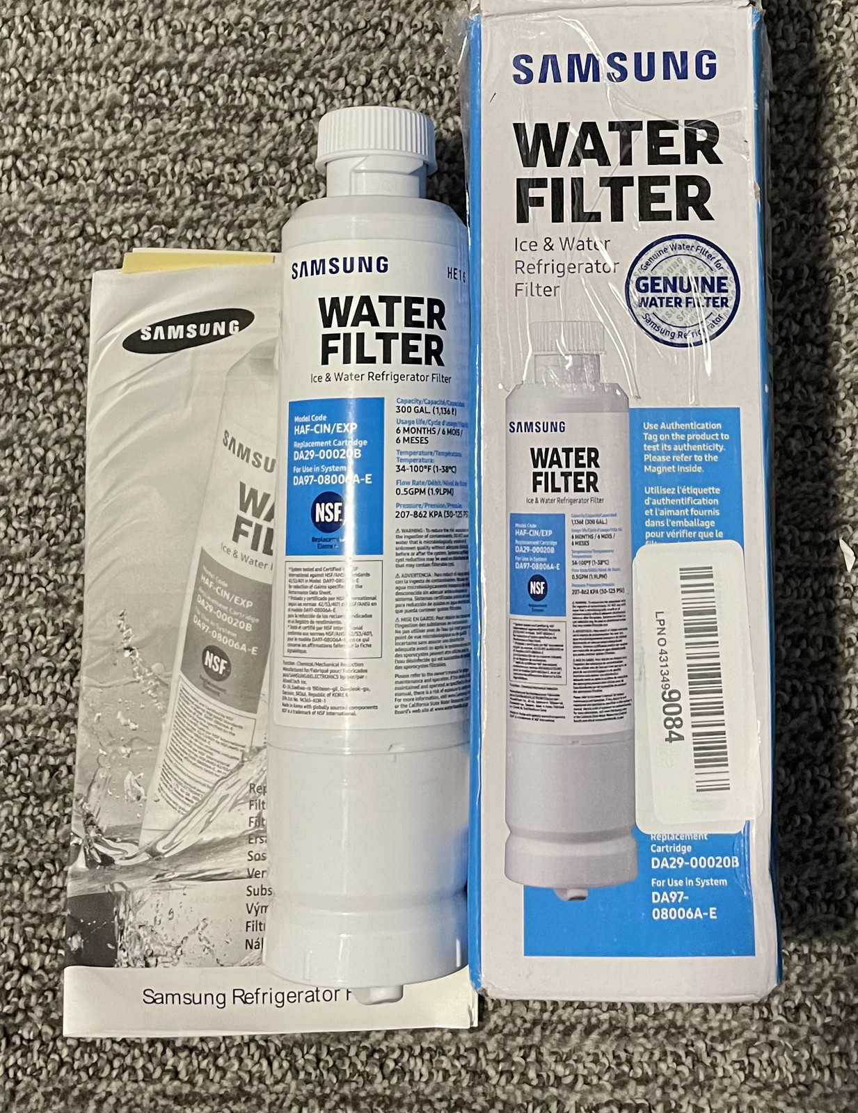 Samsung Refrigerator Water Filter