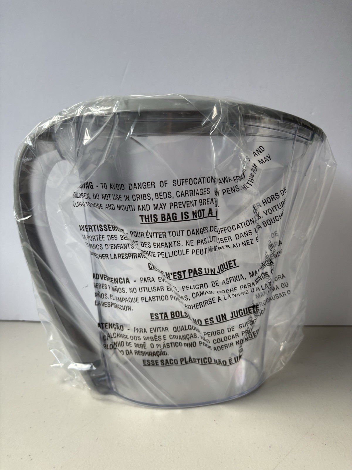 NEW CLEAR2O Gravity Water Filtration Pitcher W/ Sealed Filter In Box