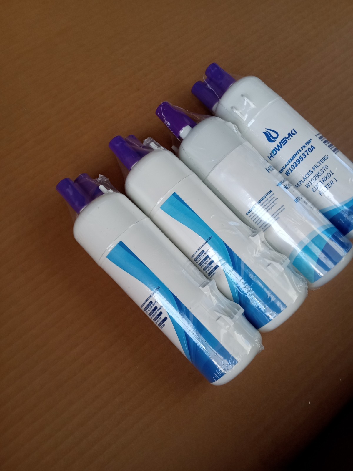 4 Pck Fridge Filter – EDR1RXD1, W10295370A, Filter 1, 46-9081, 46-9930, KAD1RXD1