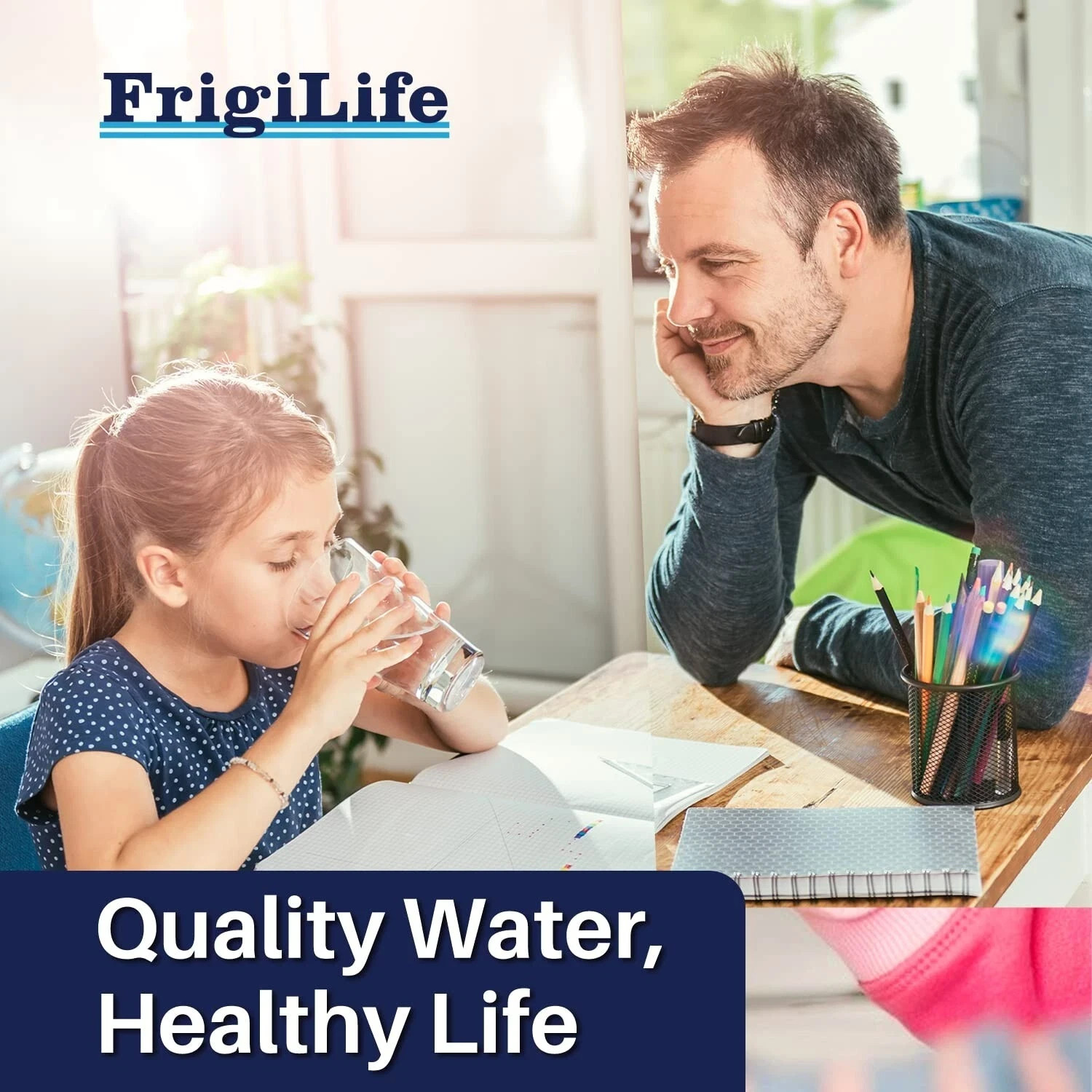 (2) PACK RWF5800A Refrigerator Water Filter Fit for Frigidaire EPTWFU01 Ultra II