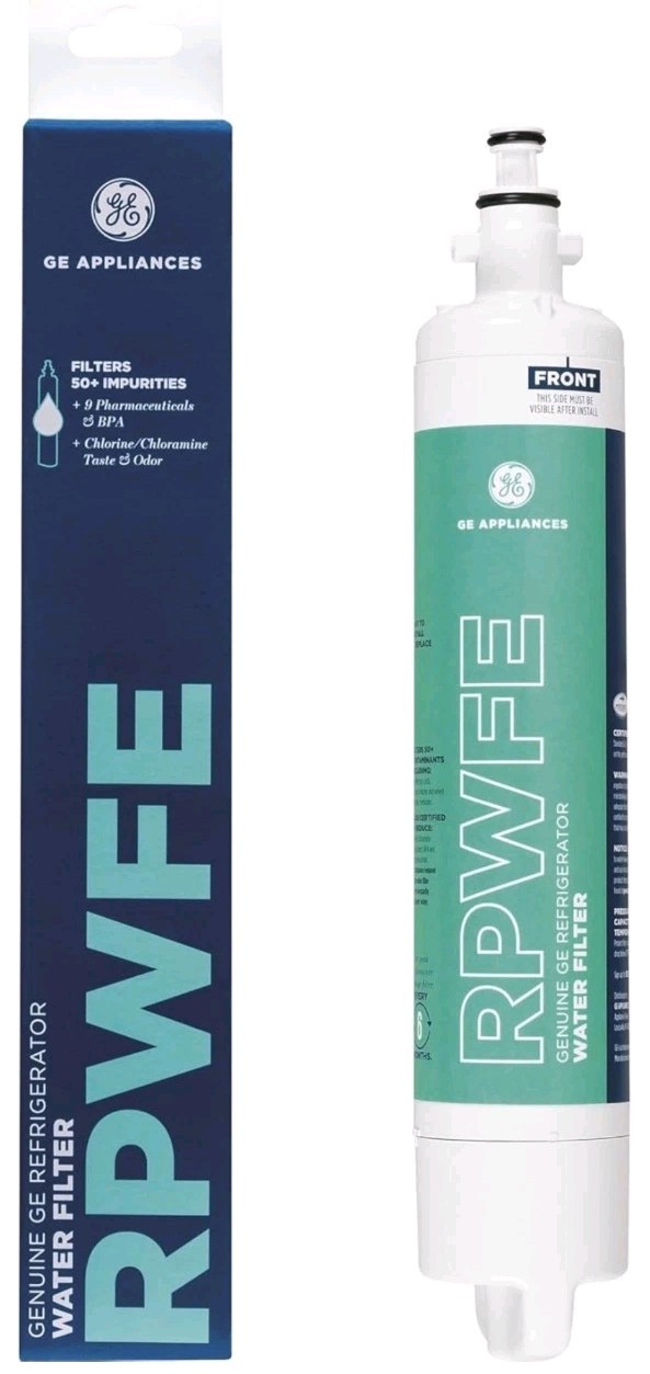 GE RPWFE™ Refrigerator Water Filter, Genuine Replacement Filter, Certified