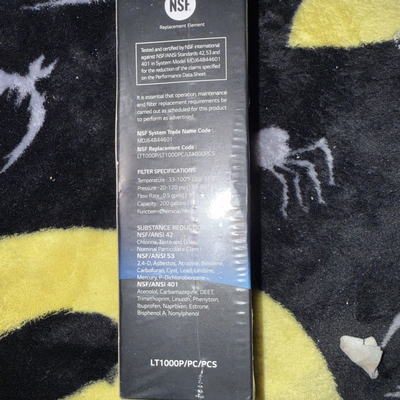 LG LT1000P/PC/PCS Refrigerator Water Filter Replacement