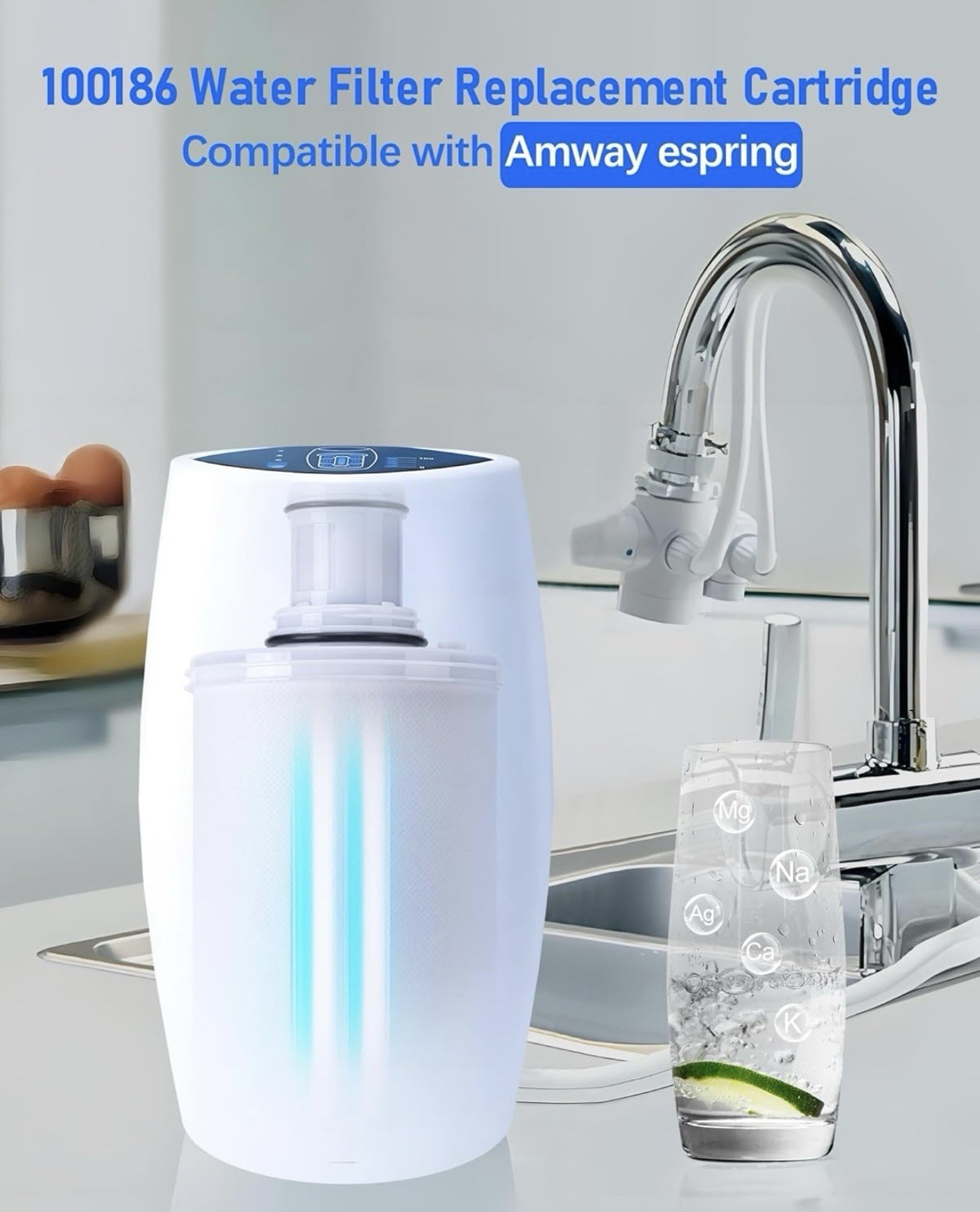For Amway eSpring Water Purifier Replacement Filter 100186 UV Technolog G2U