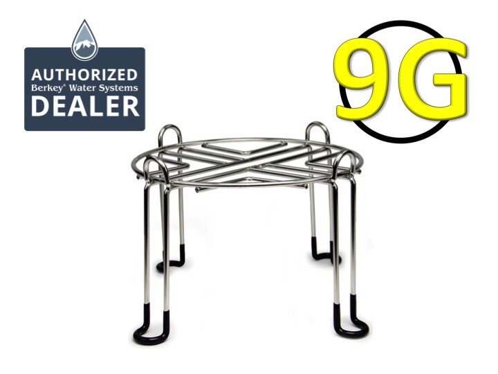New Berkey Base For Stainless Systems – Big Royal Imperial Crown – 4 Stand Sizes