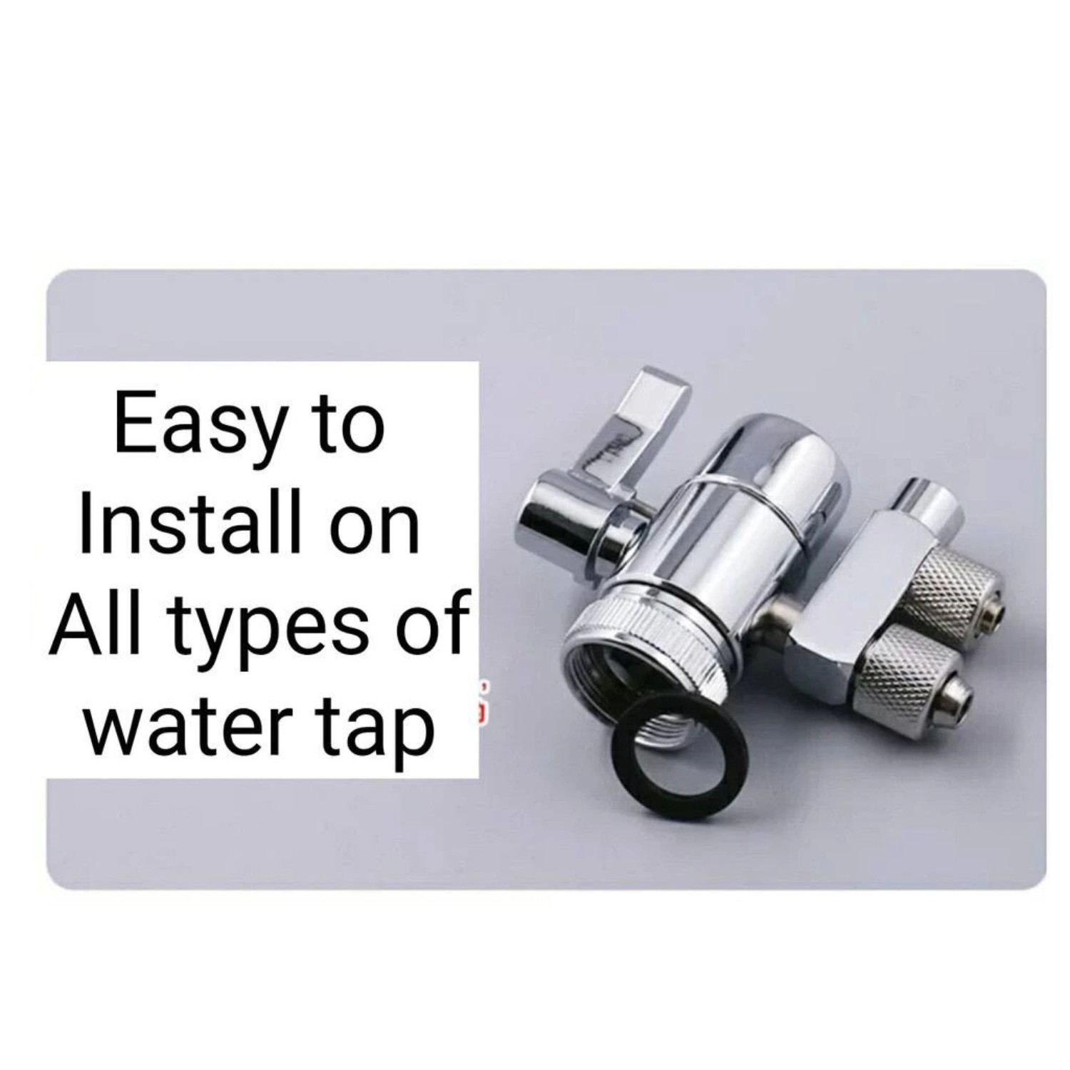 Diverter eSpring Amway Two Way Faucet Valve for 3/8″ in & 2.5/8″ tubing out easy