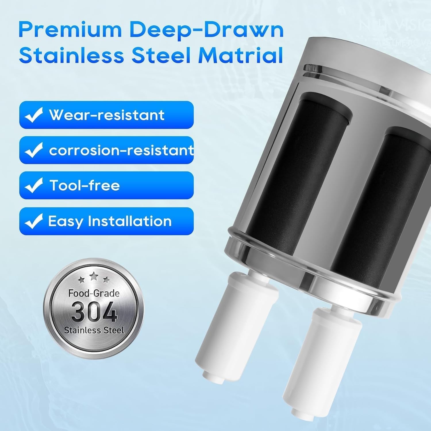 Gravity Water Filter Replacement,for Berkey Black Carbon BB9-2 Purification E…