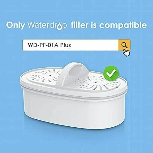 200-Gallon Long-Life 20-Cup Water Filter Dispenser with 1 Filter, 5X Times Lifet