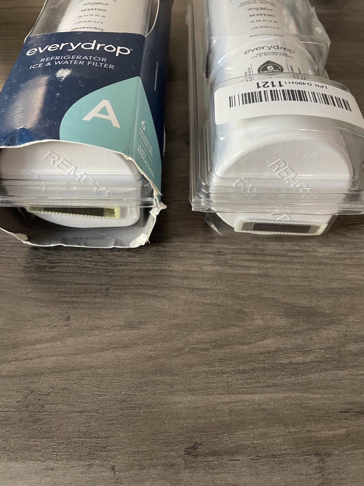 EveryDrop Refrigerator Ice And Water Filter A, EDRARXD1, 2 Pack
