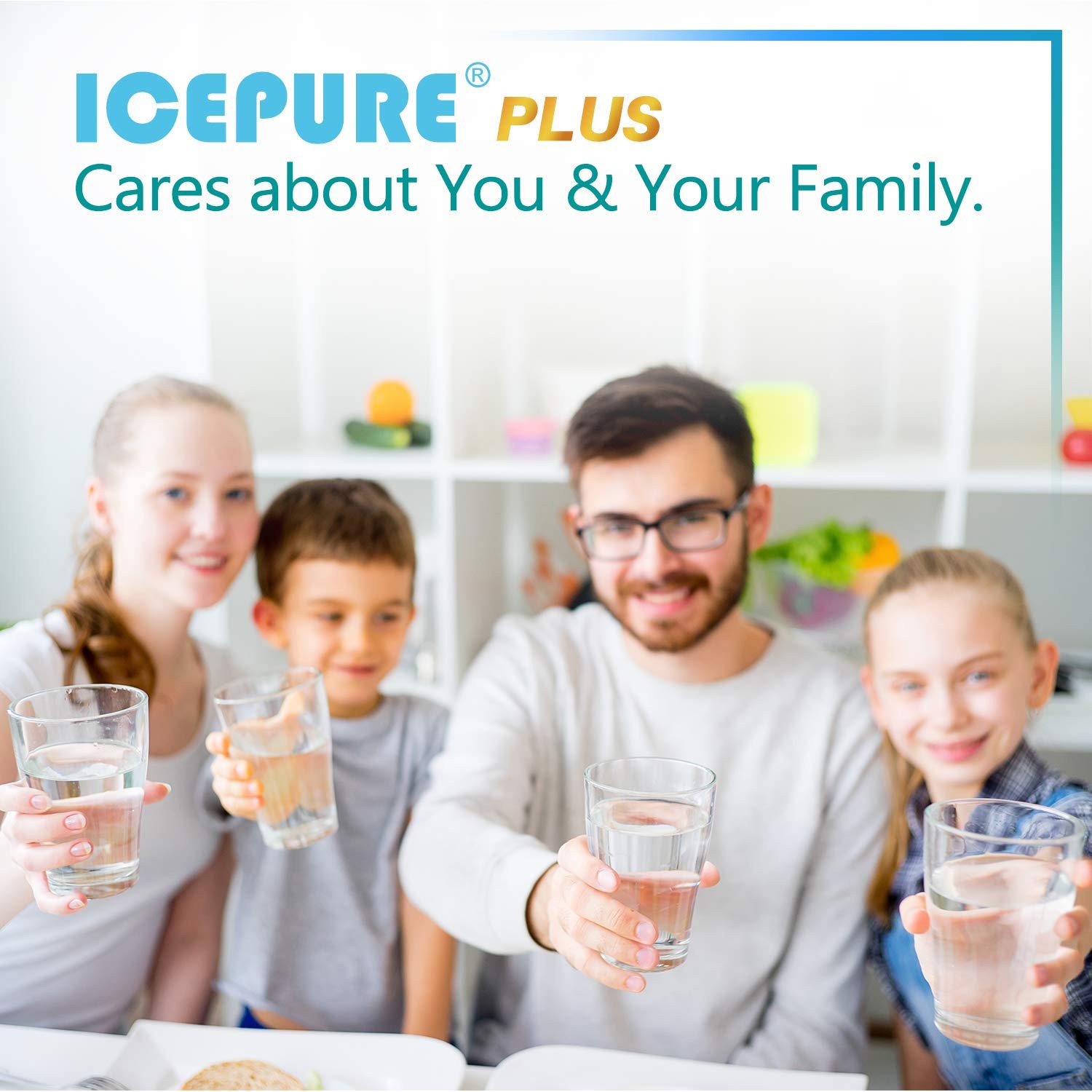 ICEPURE PLUS 9690 NSF/ANSI 53 NSF/ANSI 42Certified Compatible with LG LT700P…