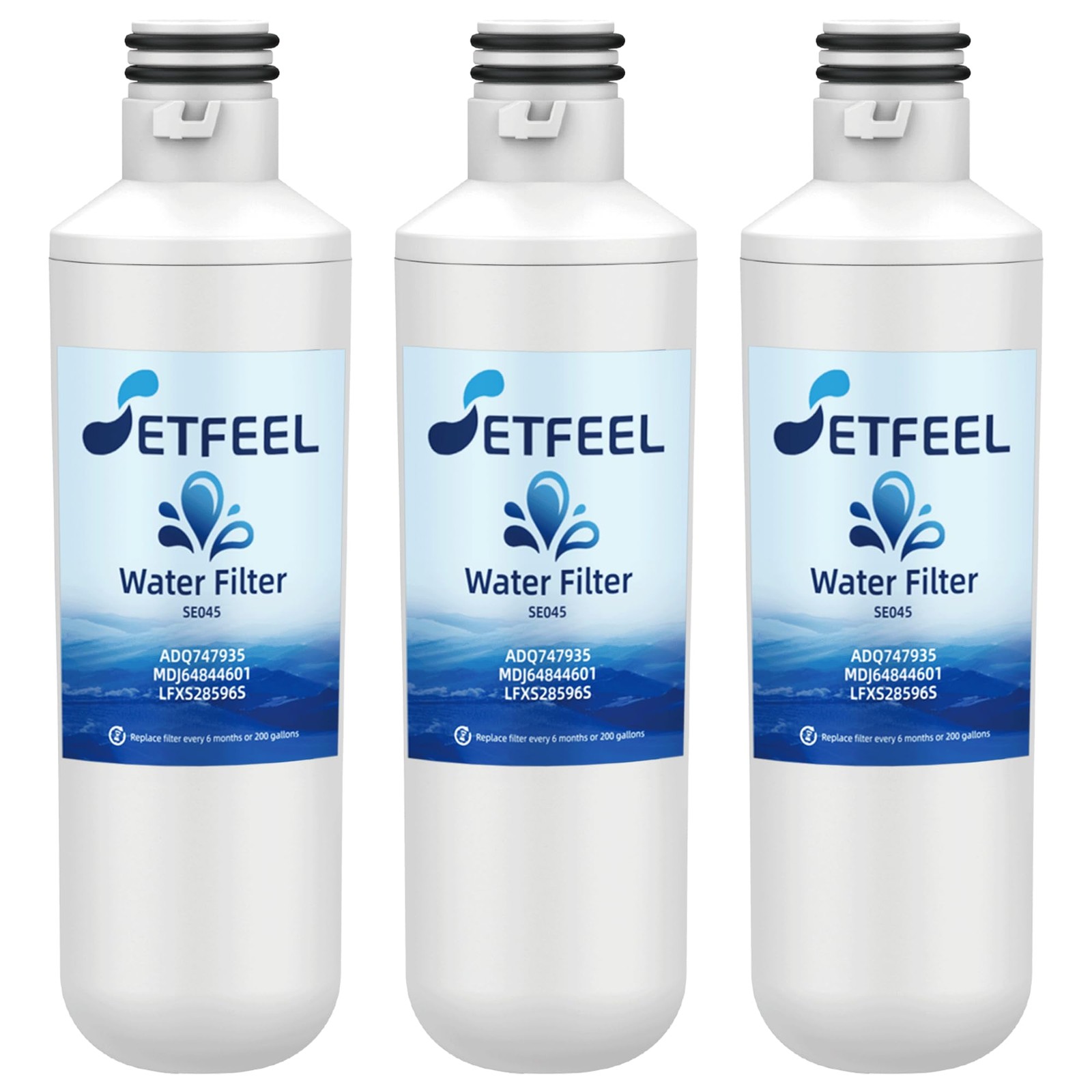 LG LT1000P Water Filter Replacement – 3 Pack Compatible with LG Refrigerators