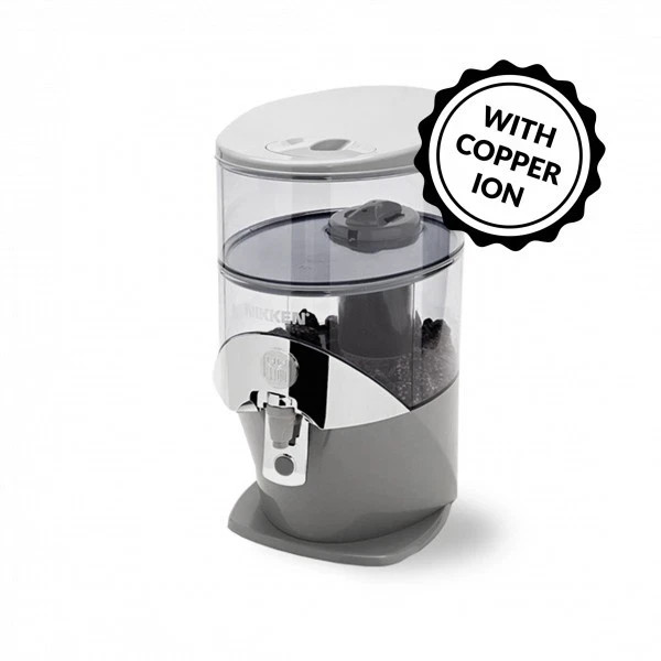 Nikken PiMag Waterfall Gravity Water Filter System Alkaline BPA Free #13681 New
