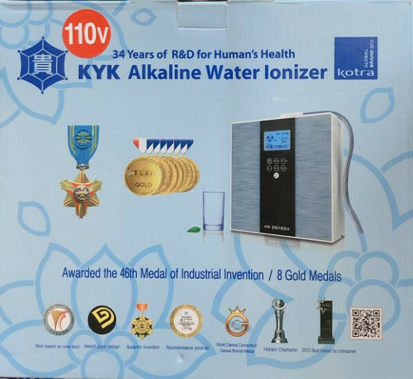 KYK Generation II Alkaline Water Ionizer Machine 5 Plates Dual Filtration