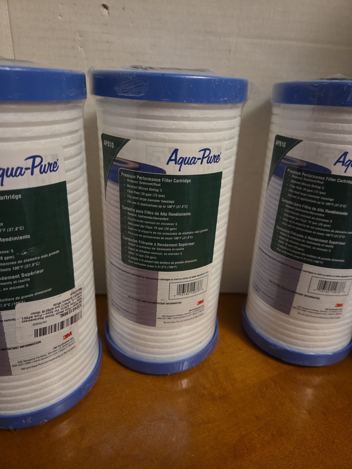 AQUA-PURE AP810 Premium Performance Filter Cartridge 4 pack