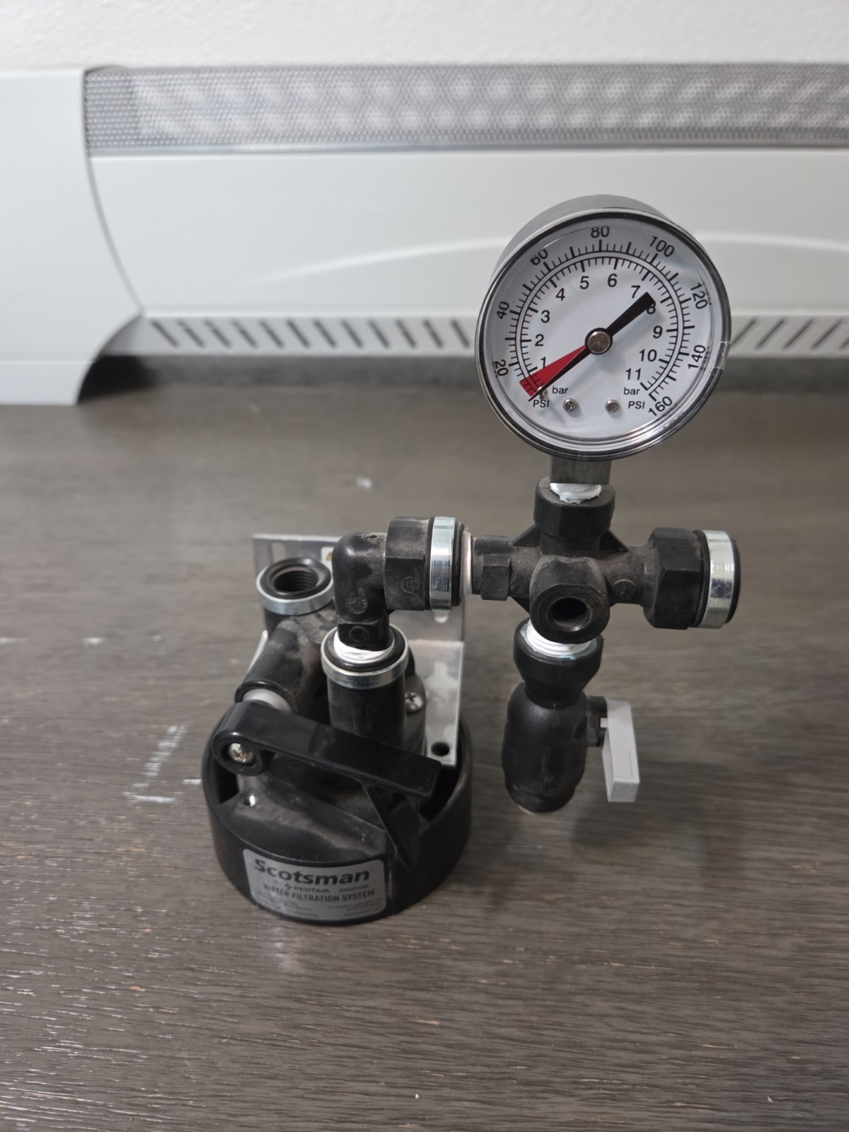 SCOTSMAN Water Filtration System: 10 micron, 2.1 gpm, 25 1/4 in Untested