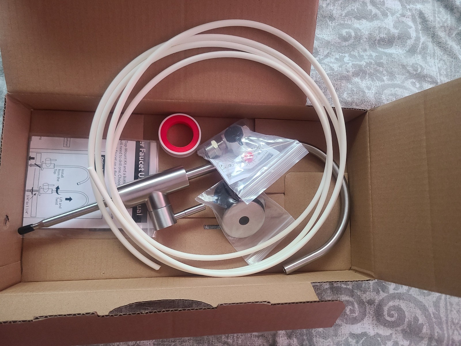 iSpring US31 3-Stages Under Sink(Used) w/ Facet+Holes(New) -No Filters-