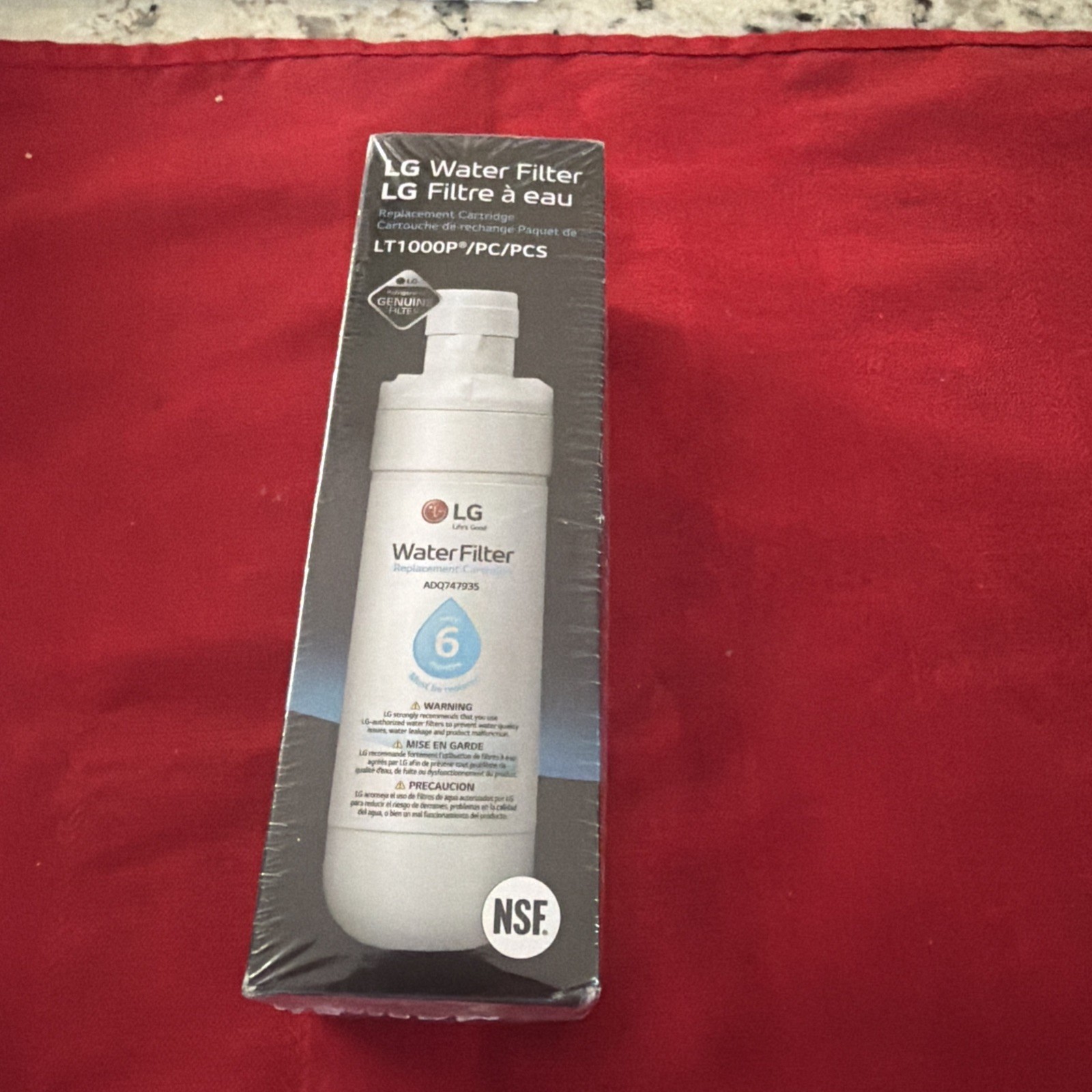 LG LT1000P Water Filter Replacement Cartridge LT1000/PC/PCS