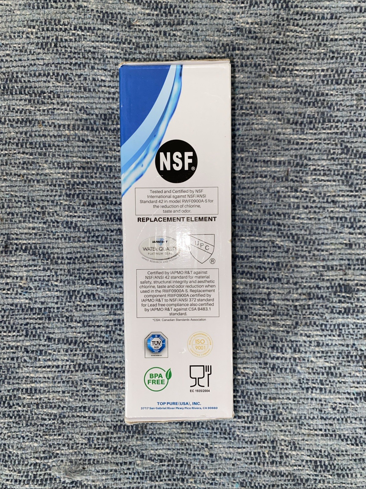 IcePure RWF0900A Water Filter – White – See Description 1~filter