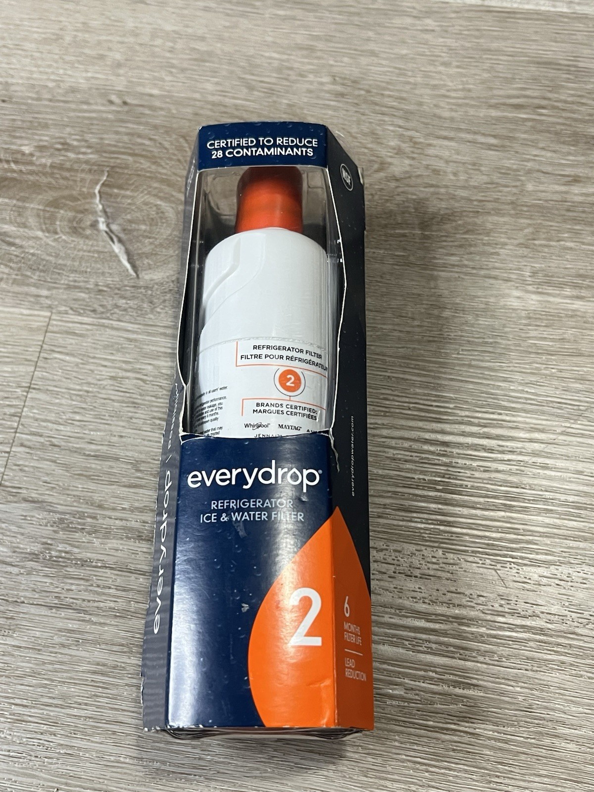 NEW – EveryDrop #2 Ice & Water Refrigerator Filter ΕDR2RXD1