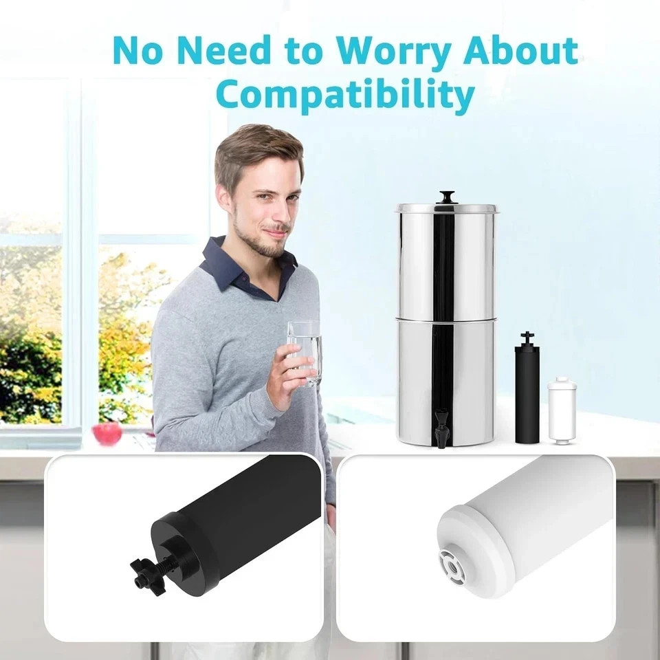 Berkey Authentic Black BB9-2 Water replacement Filters For Berkey Water System