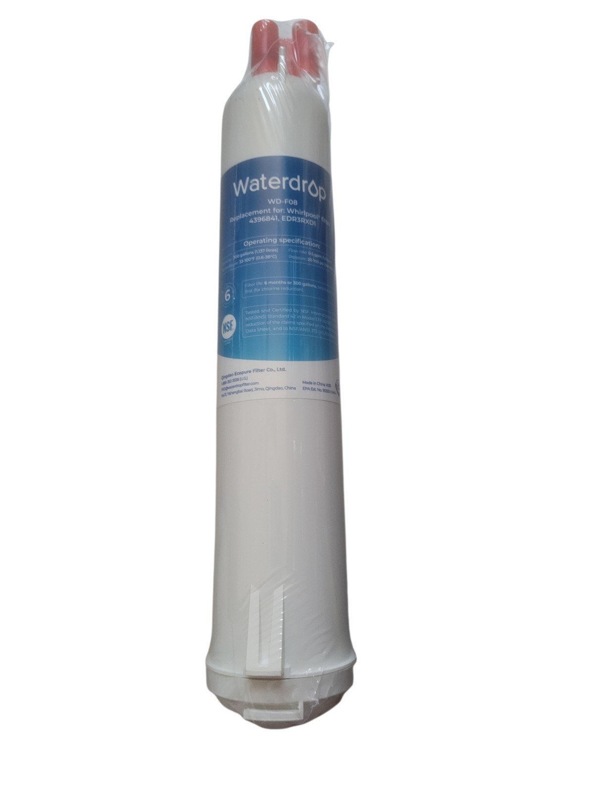 Waterdrop WD-F08 Water Filter Fits Kenmore 46-9083 46-90309 Refrigerator