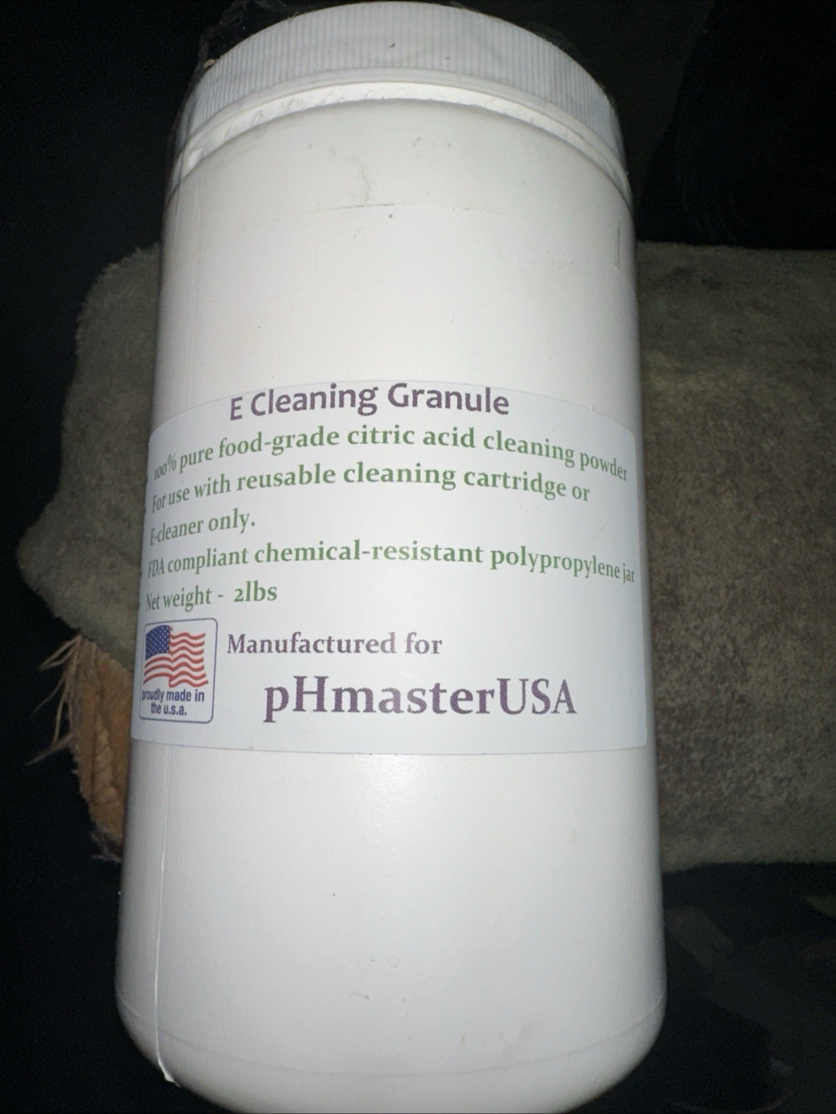 1 E-cleaning powder, Alkaline Water, 2LB
