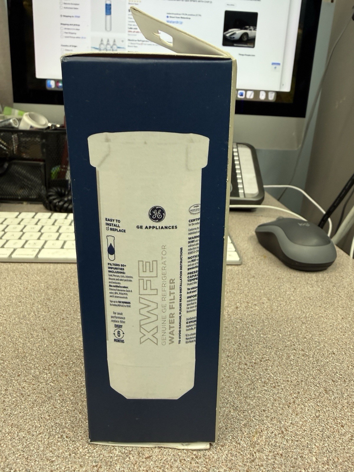 Genuine GE PC94871 RPWFE Refrigerator Water Filter New
