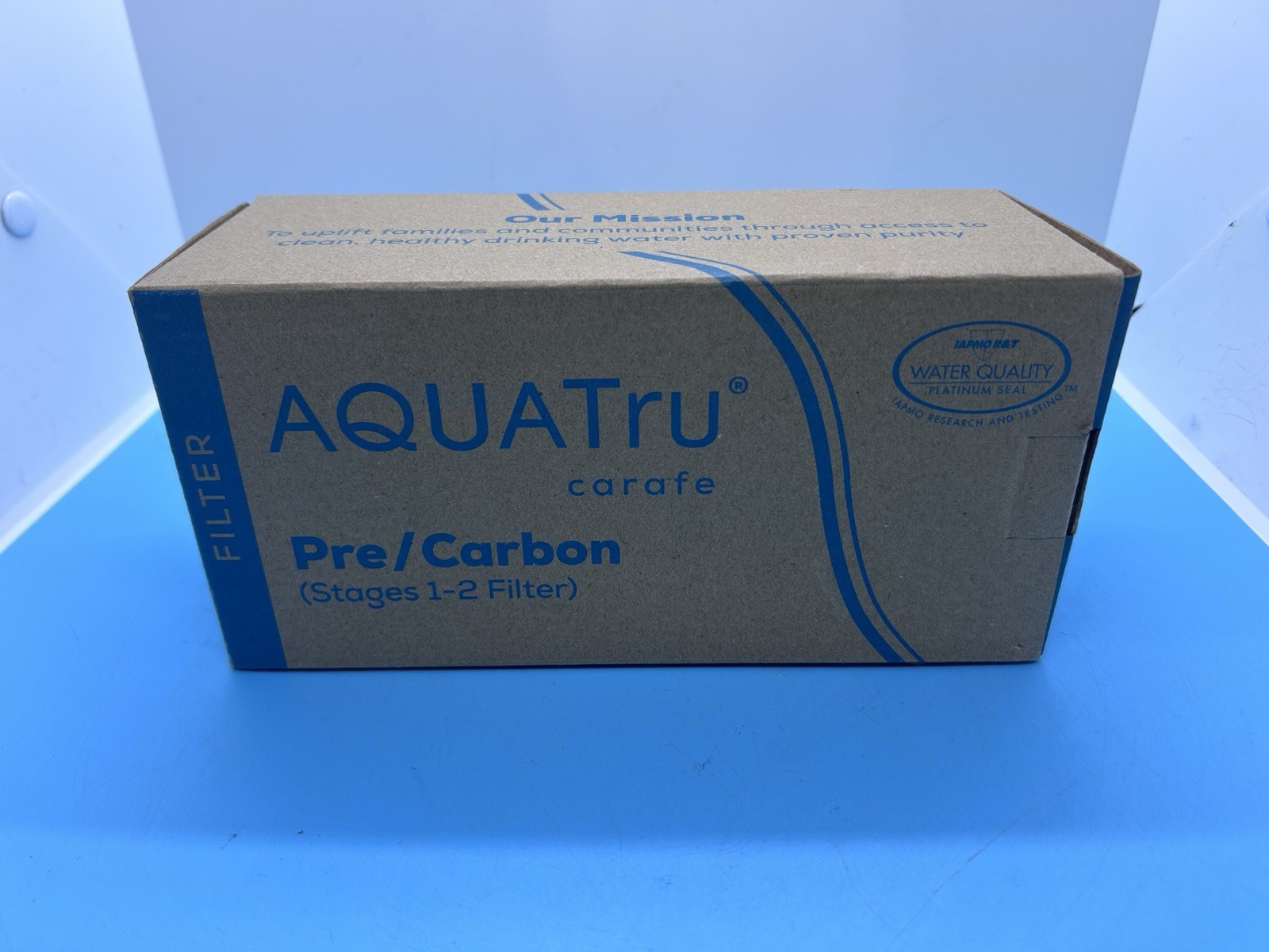 New (Sealed) Genuine AquaTru Carafe AT100 2 Stage Pre/Carbon Filter