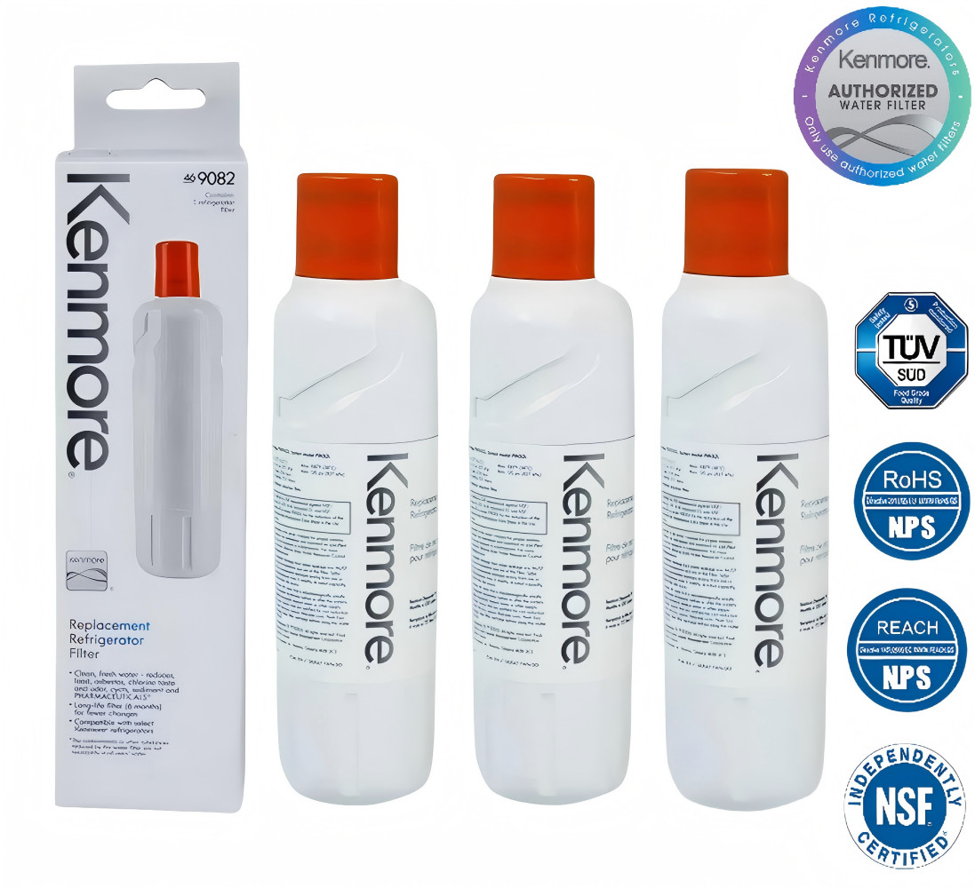 US Ship-Kenmore 9082 Replacement Refrigerator Water Filter for 469082 9903 3pcs